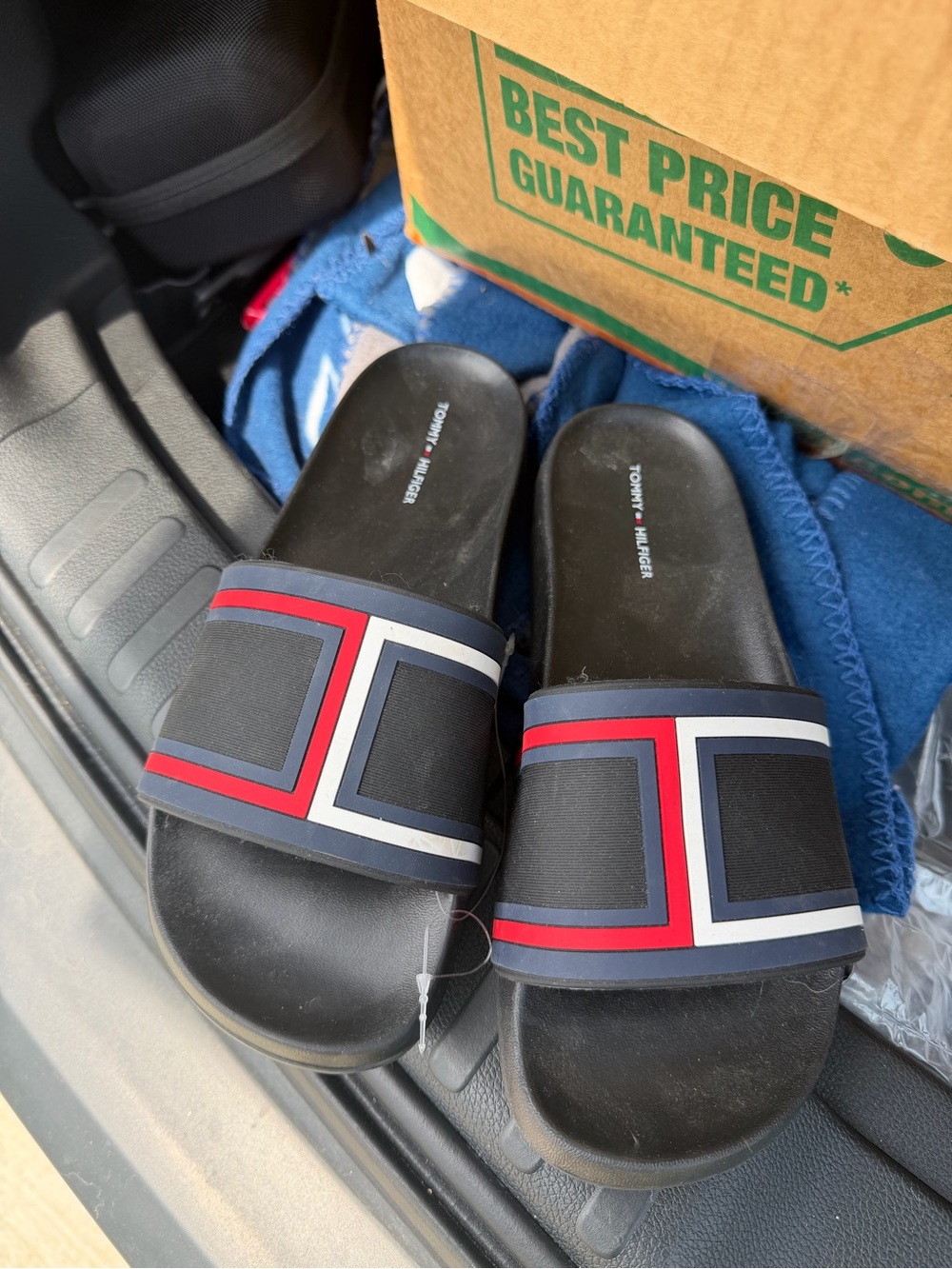 Unisex Tommy Hilfiger "Riker" Logo Pool Slides